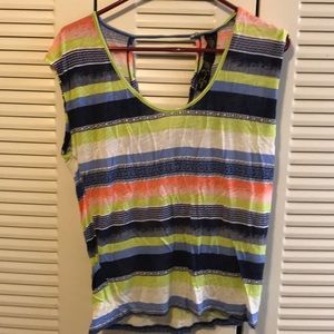 Jessica Simpson Open Back Shirt